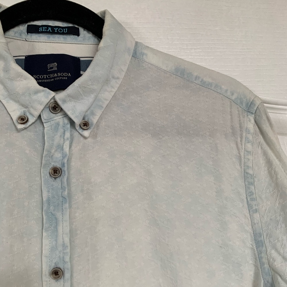 Scotch & Soda “Sea You” long sleeve button down